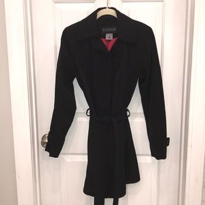 Women’s size Small black trench coat
